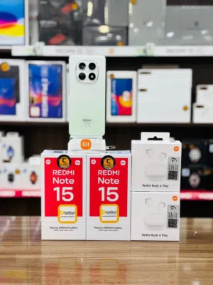 REDMI NOTE 15 5G 8/256GB شاومي نوت 15 5 جي 256 جيجا 8 رام