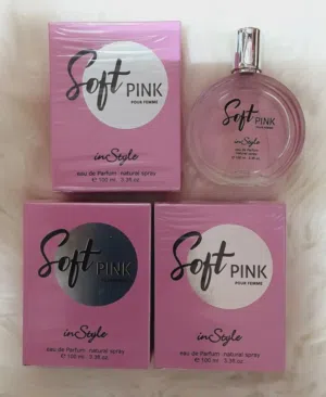 عطور Soft Pink برائحة جميلة جدا وأسعار مميزة ( Soft Pink perfumes have a very beautiful scent)