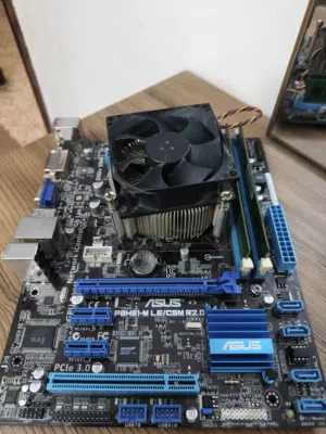 لوحة h61 معالج i5 3470 مع رمات 8g 500د.ل