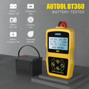 جهاز فحص بطارية السيارات AUTOOL BT360 من تشك كار الوكيل الحصري لشركة AUTOOL