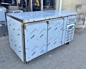 Double door under counter chiller