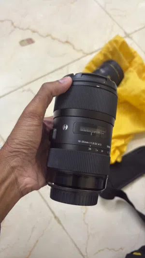 Sigma 18-35 F1.8  (canon mount)