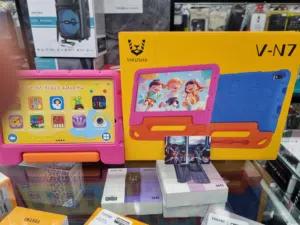تابلت فيكوشا v-n7.  للأطفال مقاوم للكسر. مكفول سنة