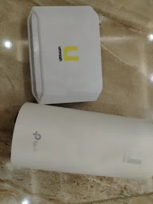 راوتر امنية و موزع شبكة ديكو TP LInk و راوتر مدى هواوي