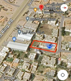 عقار سكني للبيع تاجوراء الساحلي بالقرب من حلويات العالم