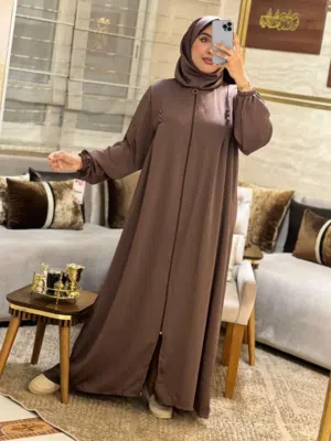 جلابة عباية 2 في 1 بالشال  Djellaba Abaya 2en1 avec Châle