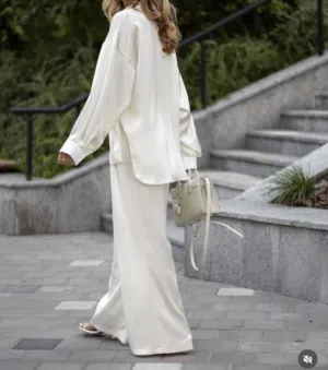 Silk suit 3 piece set