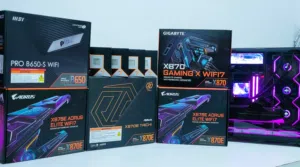 مجموعة من أقوى وأحدث اللوحات X870E