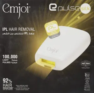 جهاز إزالة الشعر بالليزر Emjoi Epulse Silk IPL (صنع في أيرلندا) جديد