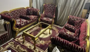 صالون خشب زان عمولة مستعمل