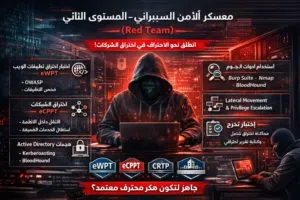 معسكر الامن السيبراني - المستوى الاحترافي red team