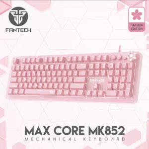 fantech mechanical keyboard sakura edition مستعمل