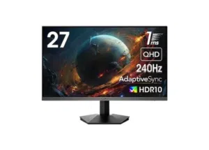 شاشات جيمنج KOORUI GN05 – 27 INCH FHD انش27 بمعدل تحديث 240Hz افضل شاشه جيمنج شامل توصيل