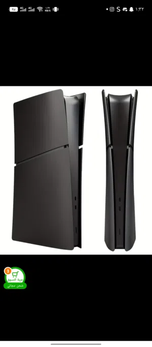 غطاء ps5 slim نسخه ديجتال غير مستخدم ابدا البيع بسعر حرق نوعيه جيدا اخر قطعه--------------------+-+