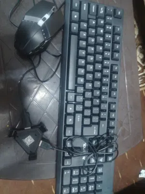 كيبورد و ماوس ببجي على تلفون مع قطه بلتوث