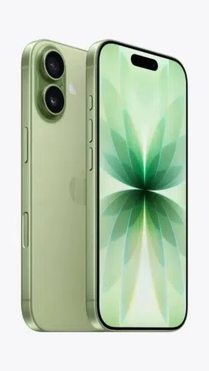 iPhone 17  256g  E-sim الجهاز ولا اي خدش لون مميز معه كفر ومركب عليه لزقه وحماية عدسات بقيمة 35دينار