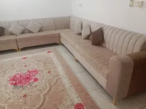 Sofa set, 2 Single Beds, Wardrobe, Washing Machine