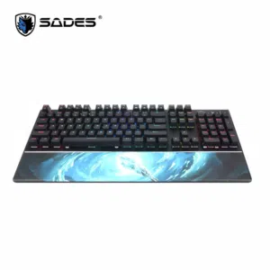 كيبورد ميكانيكي 100٪ من شركة SADES Frost Staff