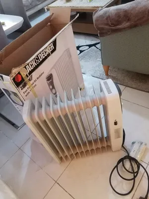 ‏مدفأة كهربائية ‏.‏ بلاك اند ديكر ‏.‏ مستعمل‏0