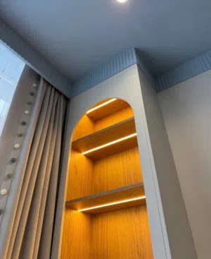 تصميم و تنفيذ اعمال ديكور و خشبية 