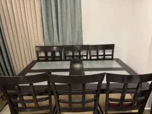 طاولة سفرة 6 كراسي