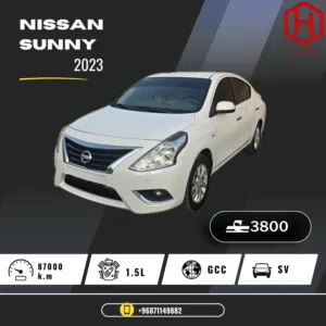 nissan sunny 2023 gcc car / نيسان صني