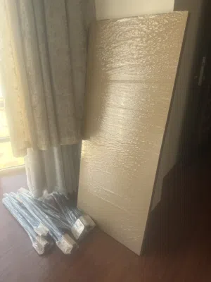 Brand new L shape black table