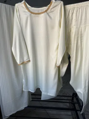 white farshi shalwar suit 3 piece pakistani suit