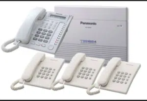 مقسم panasonic kx-tes824 شامل الاجهزة والتركيب