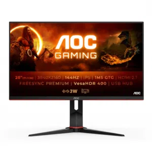 AOC Gaming Monitor U28G2X G2 Series 28" UHD 144Hz