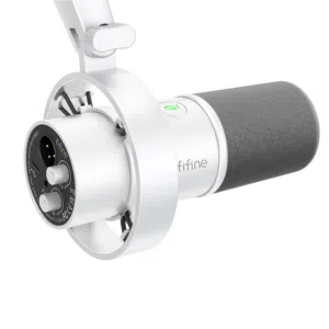 fifine mic k688 + fifine mixer , stand مايك ومكسر وستاند فيفاين