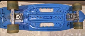 لوح تزلج skateboard حجم كبير L بحاله ممتازه يتحمل 95 كيلو