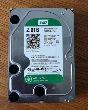 WD GREEN 2TB 3.5” HDD HARD DRIVE STORAGE FULLY WORKING QUANTITY AVAILABLE