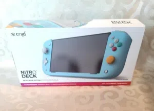 CRKD Nitro Deck Retro Blue pour Nintendo Switch / OLED - Neuf Scellé