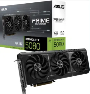 ASUS PRIME GeForce RTX 5080 16GB GDDR7  Brand New  PCIe 5.0  DLSS 4
