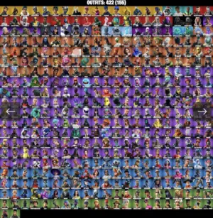 فورت نايت حساب شيطون400+ ناار