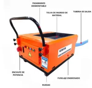 Small portable Concrete Pump
