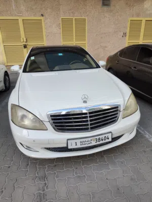 2008 Mercedes-Benz S 350  GCC Specs  Pristine Condition، off-white pearl color