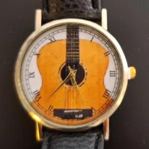ساعة كلاسيك جيتار Leather Strap Guitar Watch