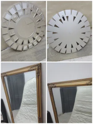 Never used mirrors and decorations from Centrepoint Muscat مرايا وديكورات لم تستعمل ابداً