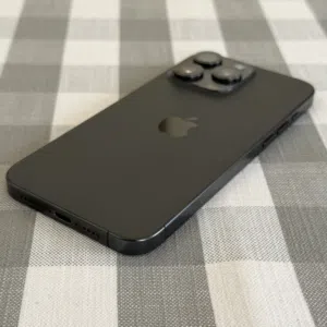 Iphone 15 pro max balck titanium 256GB used good condition