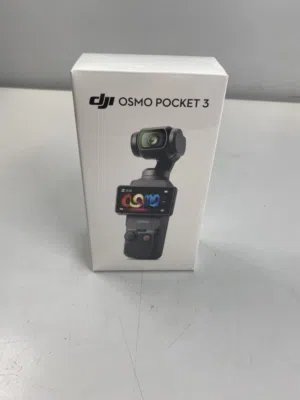 DJI Osmo Pocket 3 Stabilized 4K Handheld Camera w/ Rotatable Touchscreen - Gray