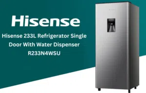 Hisense 233L Single Door Refrigerator With Water Dispenser