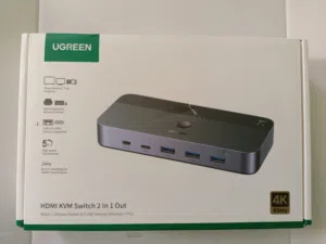 UGREEN HDMI KVM Switch (2 In 1 Out