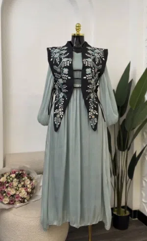 فستان ويه توب