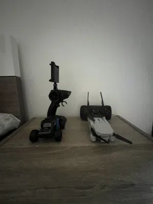 Rc car rc drone with camera works properly
