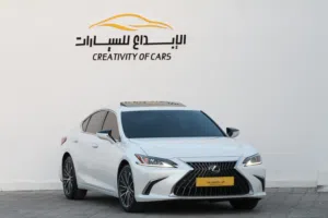 لكزس ES350 بلاتنيوم موديل 2022 بحادث خلفي وبدون ايربجات