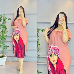 دشداشة طبعة الشماغ