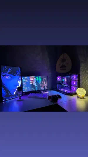 PC  حالة وكاله استخدام خفيف دون الكرت الشاشة يزبط للدراسه و للالعاب