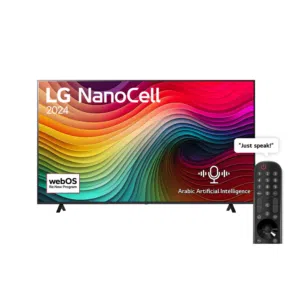 شاشة LG NanoCell 55 بوصة (NANO80) - ألوان نقية بدقة 4K مع ريموت ماجيك وكفالة الوكيل